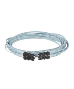 FX2ERLNLNSNM007-PANDUIT-Jumper de Fibra Optica Multimodo 50/125 OM3, LC-LC Duplex, OFNR (Riser), Color Aqua, 7 Metros (22.97 Pies)