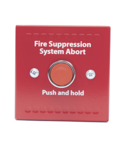 HCVR-AS-R-HOCHIKI-Botón De Aborto Para Panel De Supresión De Incendio HCVR-3R Serie FirePro Xtinguish (0100-16560)