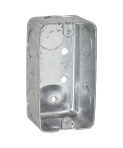 HUB-663-RACO-Caja (Chalupa) 4x2" / Profundidad 1-7/8" / 7 Entradas de 3/4" / Troquelada.