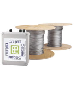 IROC-2Z-500-V2-RBTEC-Kit de Cable Sensor Perimetral Para Cercas Ciclonicas IRONCLAD/ 305 METROS / 2 ZONAS; 152 METROS POR ZONA / Sin Falsas Alarmas por Viento / TODO Incluido TARJETA LPU400/ Calibración por Software