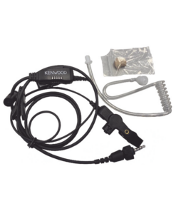 KHS-54-KENWOOD-Micrófono-Audífono con tubo acústico transparente para NX-P500K