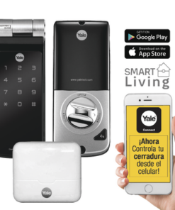 MX89368-YALE-ASSA ABLOY-Kit de Hub con Cerradura YDF40A: Código, Biometria y apertura Smartphone en cualquier parte el Mundo