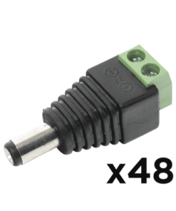 PAQ48JR52-EPCOM POWERLINE-KIT DE 48 CONECTORES MACHO JR52 PARA ALIMENTACIÓN A 12 Vcc