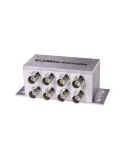 ZFSC-8-1-MINI CIRCUITS-Combinador / Divisor de Potencia de 1 a 8 Salidas BNC, 0.8 dB, 1 Watt, 30 dB de Aislamiento.