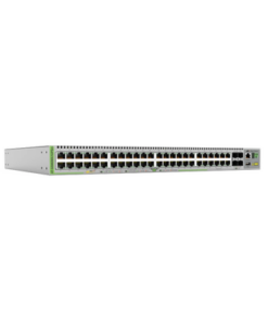 AT-GS980MX52PSM-10-ALLIED TELESIS-SWITCH L3, STACKABLE, 40 X 1000-T POE+, 8 X 100M/1/2.5/5G-T POE+, 4 X SFP+, PSU FIJA
