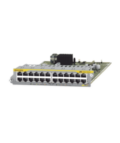 AT-SBX81GP24-B01-ALLIED TELESIS-Tarjeta 24-Puertos 10/100/1000T PoE+ para SBx8100, c/ 1 año de NCP
