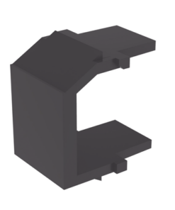 NKBMBL-X-PANDUIT-Módulo de Tapa Ciega (Inserto Ciego), Tipo Keystone, Color Negro, 1 Pieza