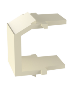 NKBMEI-X-PANDUIT-Módulo de Tapa Ciega (Inserto Ciego), Tipo Keystone, Color Marfil, 1 Pieza