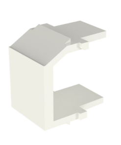 NKBMIW-X-PANDUIT-Módulo de Tapa Ciega (Inserto Ciego), Tipo Keystone, Color Blanco Mate, 1 Pieza