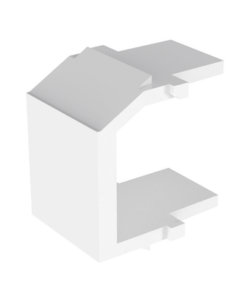 NKBMWH-X-PANDUIT-Módulo de Tapa Ciega (Inserto Ciego), Tipo Keystone, Color Blanco, 1 Pieza