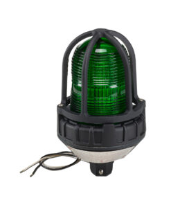 151XST012024G-FEDERAL SIGNAL INDUSTRIAL-Luz estroboscópica para ubicaciónes peligrosas,  montaje tipo tubo, 12-24Vcd, verde
