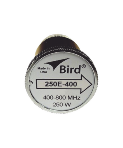 250E-400-BIRD TECHNOLOGIES-Elemento de 250 Watt en Línea 7/8" para Wattmetro BIRD 43 en Rango de Frecuencia de 400 a 800 MHz.