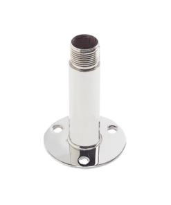 4365-SHAKESPEARE-Montaje recto de acero inoxidable de 4 pulgadas de alto y 3 de base.