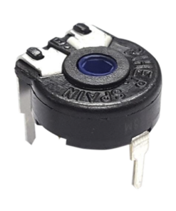 531-PT10V-50K-S-SYSCOM-Potenciómetro de Carbón 50K, 0.15W, 10 mm, Montaje Horizontal, Ajuste Vertical.