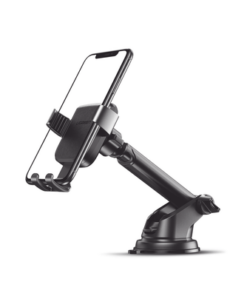 60990B-UGREEN-Soporte de Celular para Automóvil con Ventosa / Diseño de Sujecion en Triangulo / Ajustable 270° / Rotable / Estirable / Amplia Compatibilidad con dispositivos de 4'' a 7'' / Color Negro