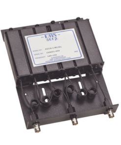 64316-1/MC(5A)-EMR CORPORATION-Duplexer Compacto de Rechazo de Banda, 140-150 MHz, 4.6 a 6 MHz Sep. Tx-Rx, 50 Watt, BNC Hembra.