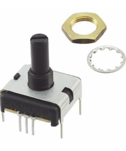 75K7846-SYSCOM-Potenciómetro Cuadrado 22 mm, 5k Ohm, 3/4 Watt, 1 Vuelta / Montaje en Panel del Monitor de Servicio COM-3 (PCW1J-B24-KAB502L).