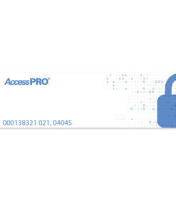 ACCESSTAGPRO-ACCESSPRO-UHF TAG Adherible Tipo Etiqueta / EPC GEN 2 / Se Adhiere al Cristal del Vehículo / Compatible con Lectoras de Largo Alcance PRO12RF