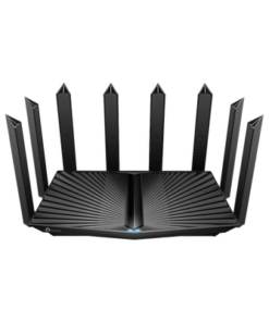 ARCHERAX90-TP-LINK-Router WiFi 6 Triple Banda AX6600 MU-MIMO / 1 Puerto WAN/LAN 2.5 Gbps / 1 Puerto WAN/LAN 1Gbps / 3 Puertos LAN 1Gbps / 2 puerto USB 3.0 / OneMesh ™ / Adminitración App (Tether) o Página web / Protección HomeShield