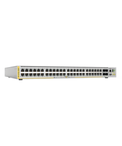 AT-X510L-52GT-10-ALLIED TELESIS-Switch Capa 3, 48 puertos 10/100/1000 Mbps + 4 puertos SFP+ 10 G, fuente de alimentación simple