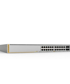 AT-X530-28GPXM-B11-ALLIED TELESIS-Switch PoE+ Stackeable Capa 3, 20 puertos 10/100/1000 Mbps + 4 x 100M/1G/2.5/5G-T + 4 puertos SFP+ 10 G, hasta 740 W, fuente redundante, NetCover Preference