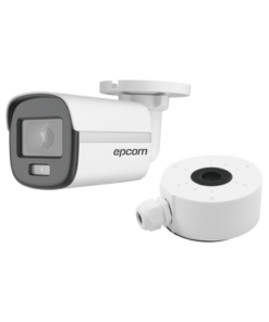 B8TURBOC/XPS-EPCOM PROFESSIONAL-KIT DE CÁMARA + MONTAJE Bala TURBOHD 2 Megapíxel (1080p) / Imagen a color 24/7 / Lente 2.8 mm / METAL / Luz Blanca 20 mts / Exterior IP67 / TVI-AHD-CVI-CVBS / dWDR