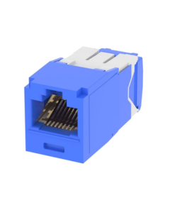 CJE6X88TGBU-PANDUIT-Conector Jack RJ45 Estilo TG, Mini-Com, Categoría 6A, Con Gel Resistente a la Corrosión, de 8 Posiciones y 8 Cables, Color Azul