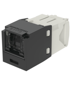 CJH688TGBL-PANDUIT-Conector Jack RJ45 Estilo TG con Ventana, Mini-Com, Categoría 6, de 8 Posiciones y 8 Cables, Color Negro