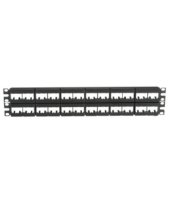 CPP48WBLY-PANDUIT-Panel de Parcheo Modular Mini-Com (Sin Conectores), Plano, Sin Blindaje, de 48 Puertos, 2 UR