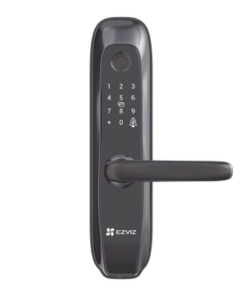 CS-L2S-EZVIZ-Cerradura Inteligente / Protocolo Zigbee  / Códigos Temporales Para Visitantes / Lectura de Huella / Lectura de Tag / Contraseña /  Botón para Timbrar / Alarma Anti-intrusión / Uso en Interior / Incluye HUB