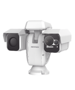DS-2TD6237T-25H4L/W-HIKVISION-Punta de Poste IP Dual / Térmica 25 mm (384 X 288) + Óptico 40X / 200 mts IR / IP66 / Detección de Temperatura / Micro SD