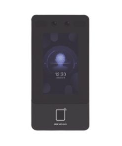 DS-K1T342EFWX-HIKVISION-Terminal Min Moe WiFi de Reconocimiento Facial y Huella con lector PROX EM / Exterior IP65  / Hasta 1.5 mts en lectura de rostro / Soporta P2P Hik-Connect / 1,500 Rostros / 3,000 Huellas / Videoportero.