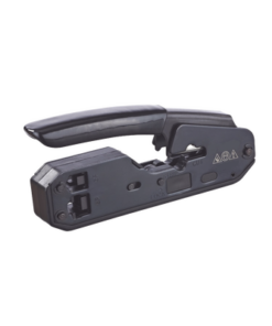 EP668-EPCOM POWERLINE-Pinza SLIM para Corte y Terminado de Plugs RJ45/RJ11, Acero al Carbón y Mango Ergonómico.