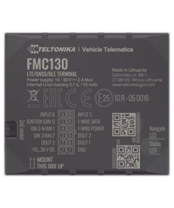 FMC130-TELTONIKA-Profesional Rastreador Vehicular (GPS) 4G LTE CAT 1 y 2G / Identificación de Conductores / Bloqueo Remoto / Detección de Jammer / Sensores Bluetooth / Múltiples I/O