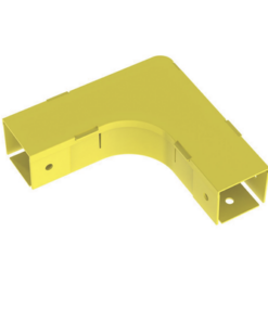 FRA2X2LYL-PANDUIT-Ángulo Recto a 90º Horizontal con Tapa, Para Canaletas FiberRunner™ 2X2, Color Amarillo
