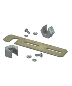 FTRBE12-PANDUIT-Soporte de Montaje a Techo, para Canaletas FiberRunner 2X2 o 4X4, Uso con Varilla Roscada de 1/2", Color Negro