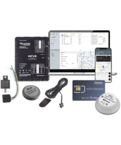 HCV5KITMAG2-RUPTELA-Kit de Localizador 4G LTE / 1 BLUEPUCKMAGKIT + 1 MICSIM25GPS y datos por 1 año + 1 EPCOMGPSMENSUAL + RELAY + Botón SOS 