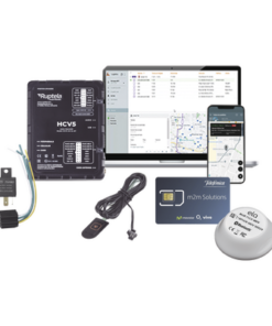 HCV5KITTEMP2-RUPTELA-Kit de Localizador 4G LTE /  1 MICSIM25GPS y datos 1 año + 1 BLUEPUCKRHT + 1 EPCOMGPSMENSUAL + RELAY + Botón SOS 