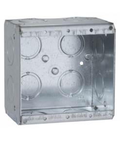 HUB-691-RACO-Caja Multigang de 2 Gangs/ Profundidad de 2-1/2 Pulgadas (6.35 cm)/ 12 Entradas de 1/2 - 3/4 Pulgadas (1.27 - 1.91 cm)
