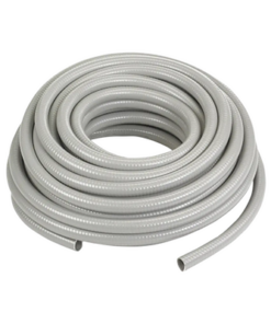 HUB-G1050-HUBBELL-Manguera hermética flexible tipo PolyTuff no metálica, gris de 1/2", 100 pies. Uso comercial/industrial.