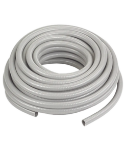 HUB-G1075-HUBBELL-Manguera hermética tipo PolyTuff no metálica gris de 3/4", 100 pies. Uso comercial/industrial.