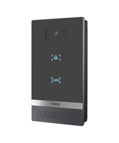 I61-FANVIL-Videoportero SIP i61, 2 relevadores con botón para llamada, anti-vandálico, IP66 y IK07, PoE, Botón touch