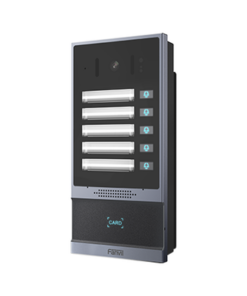 I63-FANVIL-Videoportero SIP i63, 2 relevadores con 5 botones de marcación rápida, anti-vandálico, IP66 y IK07, PoE