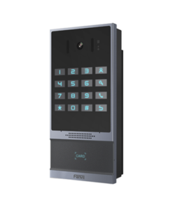 I64-FANVIL-Videoportero SIP para Control de Acceso, Teclado numérico iluminado, 2 relevadores, anti-vandálico, IP66 y IK07, PoE