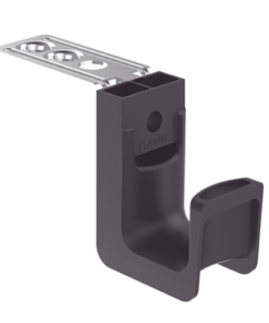 JP75CMB-L20-PANDUIT-Sujetador STRONGHOLD tipo J (J-Hook), Con Soporte para Montaje en Techo, Para 8 Cables Cat6, Nylon 6.6, Color Negro, Paquete de 50 Piezas