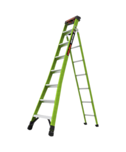 KING-KOMBO2-8IAAC-Little Giant Ladder Systems-Escalera de Tijera 3 en 1 de 2.44 Metros, Fibra de Vidrio (SKU13908-001). Hecha en E.U.A. (Versión 2.0)