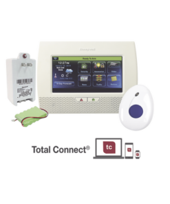 L7000-LAS-FALL-HONEYWELL HOME RESIDEO-Panel de Alarma Inalámbrico con Pantalla Táctil, Botón de Pánico y Detección de Caídas Inalámbrico