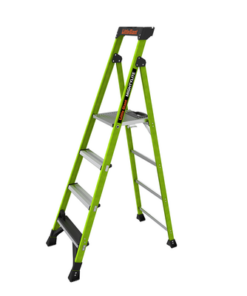 MIGHTYLITE-6IA-V2-Little Giant Ladder Systems-Escalera de Aluminio + Fibra de Vidrio de 1.8m con Soporte para Herramienta. !La Más Liviana del Mundo! (SKU:15406-001)