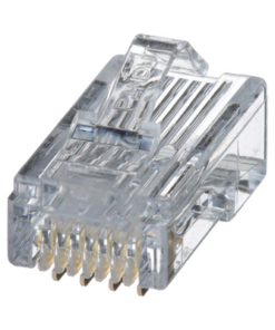 MP588-C-PANDUIT-Plug RJ45 Cat5e, Para Cable UTP de Calibres 24-26 AWG, Chapado en Oro de 50 Micras, Paquete de 100 Piezas
