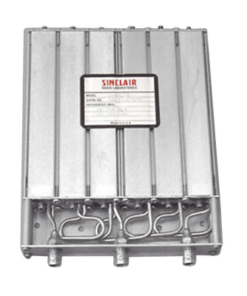 MR356B-2-SINCLAIR-Duplexer Móvil para 440-480 MHz, 6 Cavidades, 5 a 10 MHz de Sep., 50 Watt, Conectores BNC Hembra.